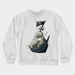 Dark pirate Ghostship Crewneck Sweatshirt